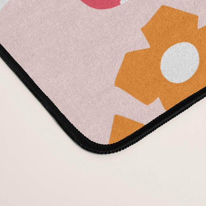 City life botanical park pearl pink Desk Mat Gallery Image 4