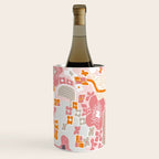 City life botanical park pearl pink Wine Chiller Gallery Image 1