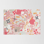 City life botanical park pearl pink Rug Gallery Image 2