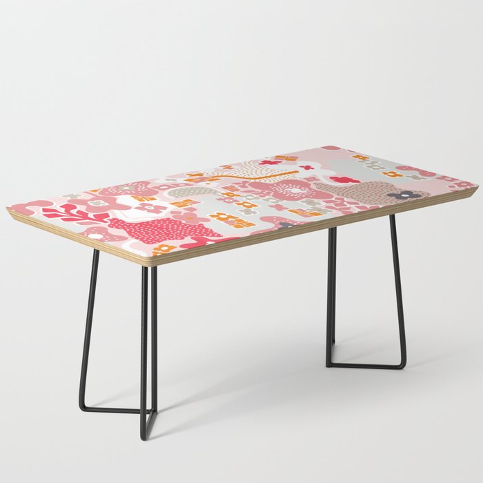 City life botanical park pearl pink Coffee Table Gallery Image 1