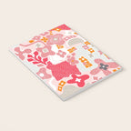 City life botanical park pearl pink Notebook Gallery Image 3