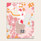 City life botanical park pearl pink Notebook Gallery Image 4