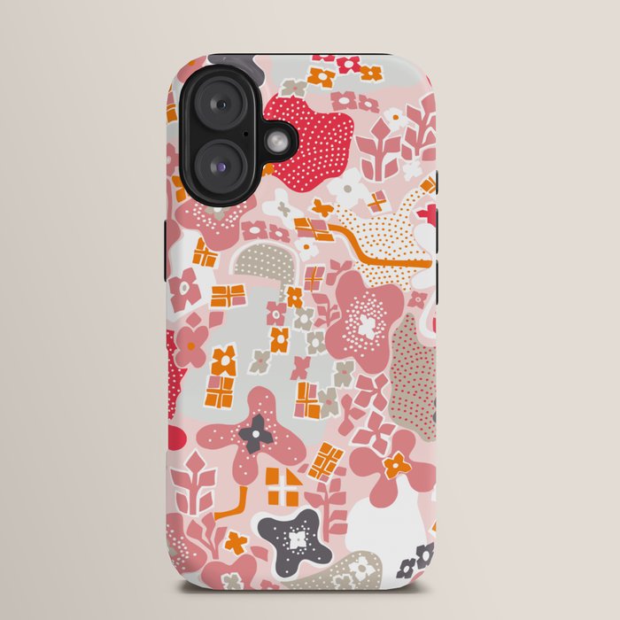 City life botanical park pearl pink iPhone Case Gallery Image 13