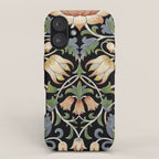 William Morris Lodden Border Midnight Indigo iPhone Case Gallery Image 1