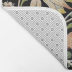 William Morris Lodden Border Midnight Indigo Bath Mat Gallery Image 2