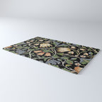 William Morris Lodden Border Midnight Indigo Rug Gallery Image 3