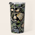 William Morris Lodden Border Midnight Indigo Travel Mug Gallery Image 3