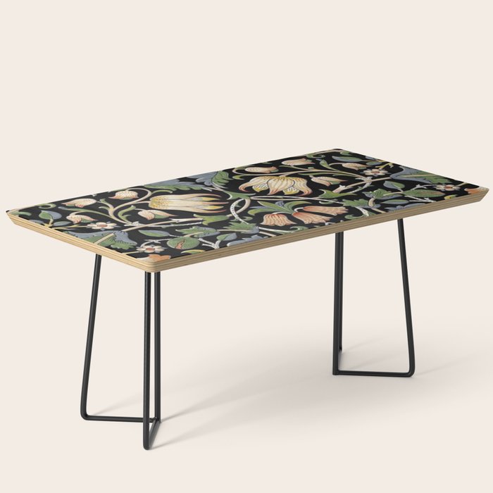 William Morris Lodden Border Midnight Indigo Coffee Table Gallery Image 1