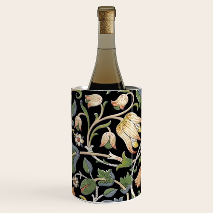 William Morris Lodden Border Midnight Indigo Wine Chiller Gallery Image 2