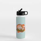 Aquarius Mid Century House Water Bottle Gallery Image 1
