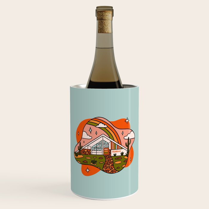 Aquarius Mid Century House Wine Chiller Gallery Image 1
