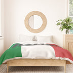 Italian Flag Duvet Cover Gallery Image 3