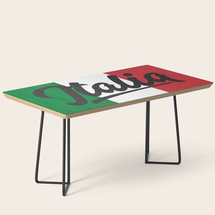 Italian Flag Coffee Table Gallery Image 1