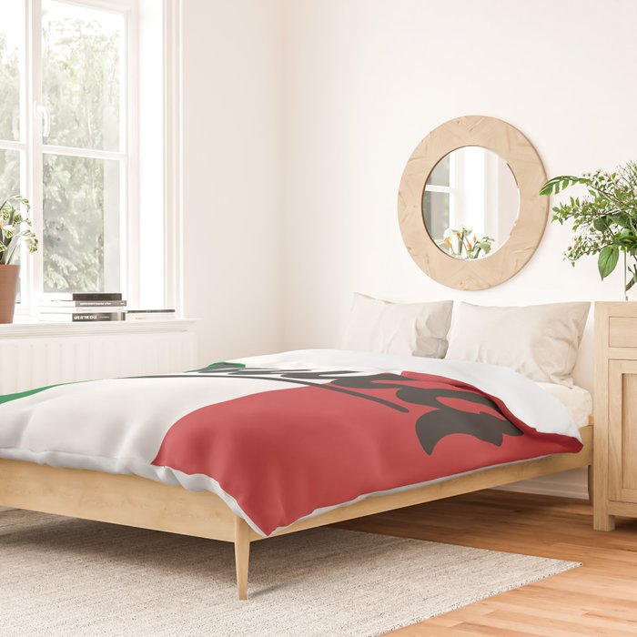 Italian Flag Duvet Cover Gallery Image 2