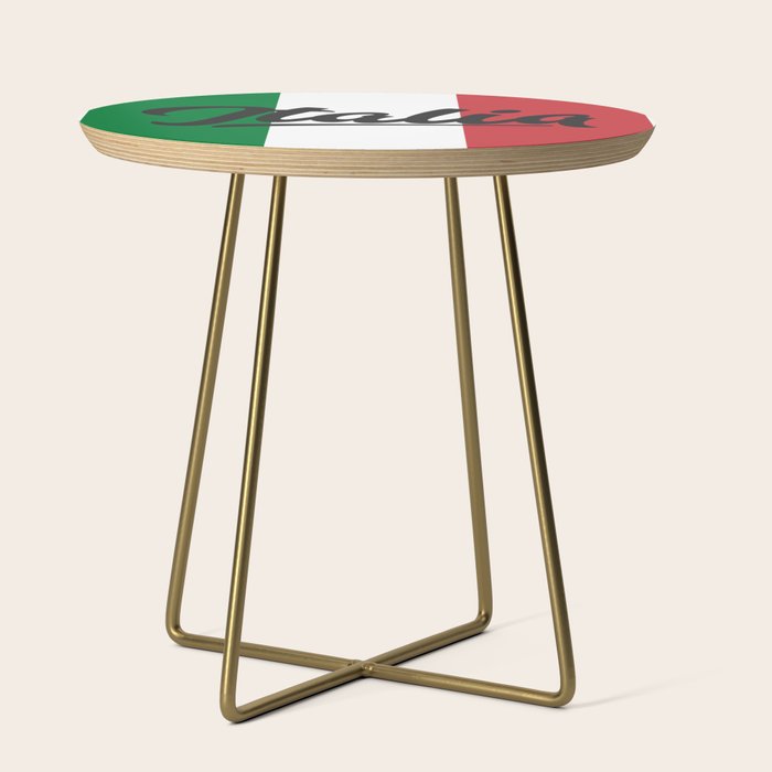 Italian Flag Side Table Gallery Image 1