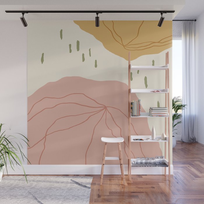 Mountain Trails Wall Mural Gallery Image 1