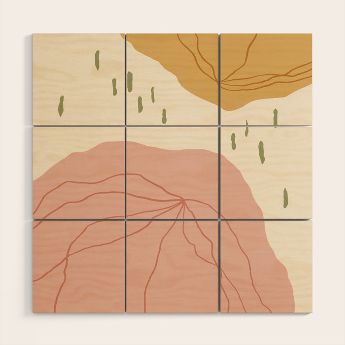 Mountain Trails Wood Wall Art Gallery Image 1