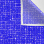 Electric Blue Grasscloth Wall Tapestry Gallery Image 3