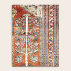 Silk Tabriz Northwest Persian Rug Print Notebook Gallery Image 4