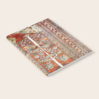 Silk Tabriz Northwest Persian Rug Print Notebook Gallery Image 2