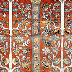 Silk Tabriz Northwest Persian Rug Print Coffee Mug Gallery Image 2