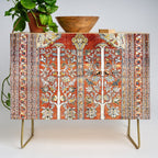 Silk Tabriz Northwest Persian Rug Print Credenza Gallery Image 1