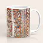 Silk Tabriz Northwest Persian Rug Print Coffee Mug Gallery Image 1