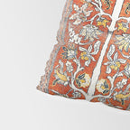 Silk Tabriz Northwest Persian Rug Print Pillow Sham Gallery Image 4