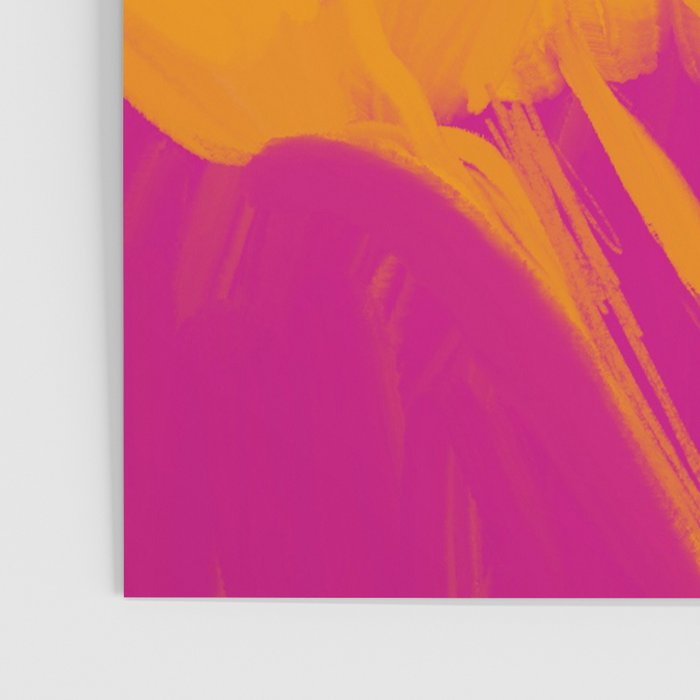Bloom In Orange & Pink Poster Gallery Image 3