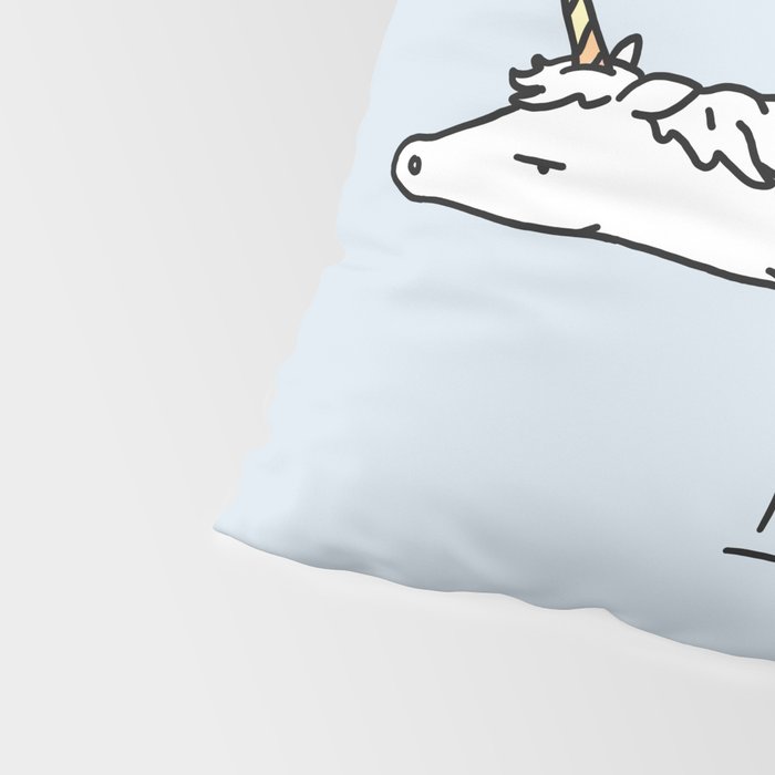 Meh Unicorn Pillow Sham Gallery Image 4