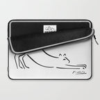Cat by Pablo Picasso Laptop Sleeve Gallery Image 2