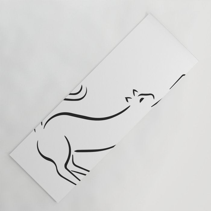 Cat by Pablo Picasso Yoga Mat Gallery Image 1