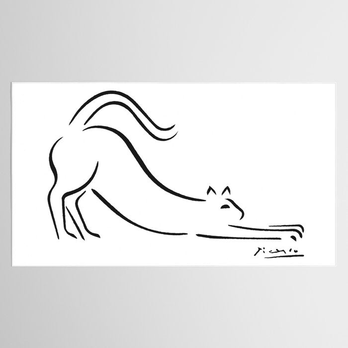 Cat by Pablo Picasso Tablecloth Gallery Image 2