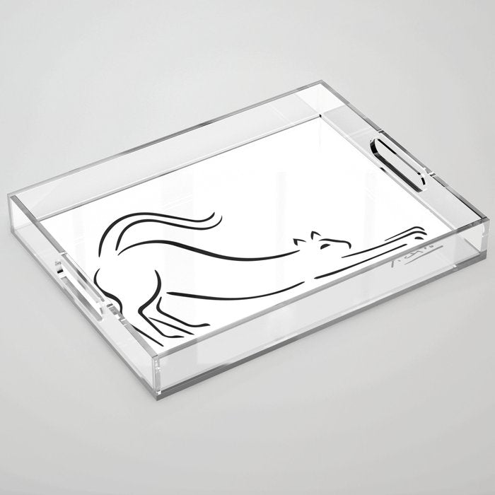 Cat by Pablo Picasso Acrylic Tray Gallery Image 1