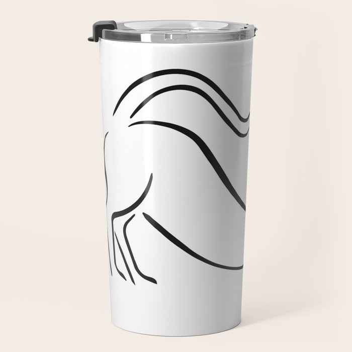 Cat by Pablo Picasso Travel Mug Gallery Image 3