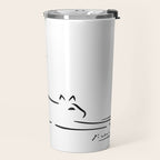Cat by Pablo Picasso Travel Mug Gallery Image 2
