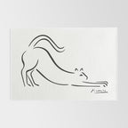 Cat by Pablo Picasso Rug Gallery Image 2