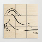 Cat by Pablo Picasso Wood Wall Art Gallery Image 1
