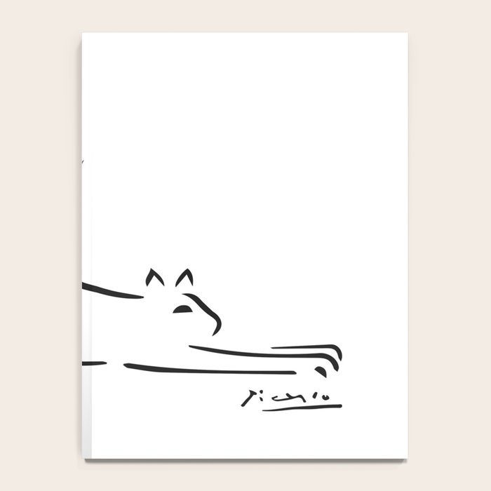 Cat by Pablo Picasso Notebook Gallery Image 4