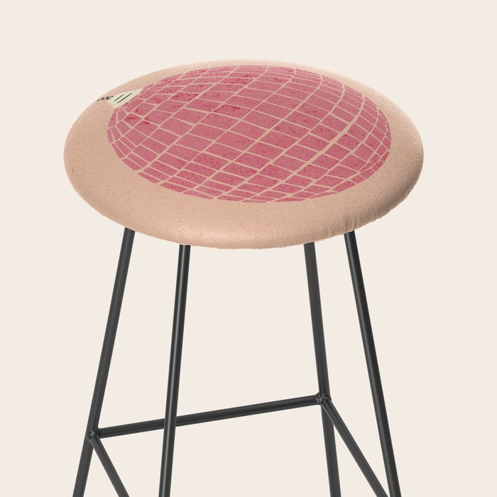 Disco Ball in Pink Stool Gallery Image 2