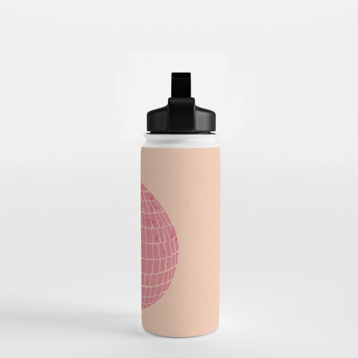 Disco Ball in Pink Water Bottle Gallery Image 2