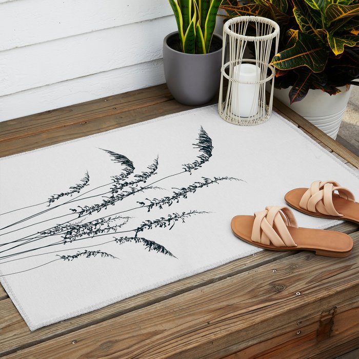 Wild grasses Outdoor Rug Gallery Image 2