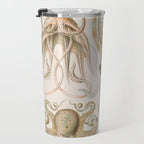 Vintage Octopus Illustration Print, Scientific Illustrations, Octopus Print, Octopus Wall Art Travel Mug Gallery Image 3
