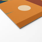 Retro Geometric Collage Welcome Mat Gallery Image 2