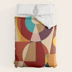 Retro Geometric Collage Comforter Gallery Image 6