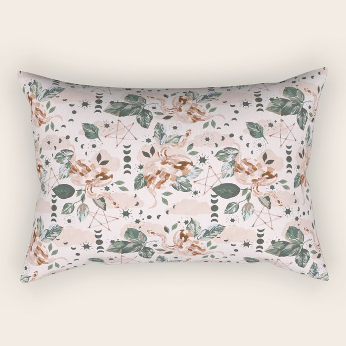 Celestial Snakescape W Rectangular Pillow Gallery Image 2