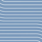 Minimal Line Curvature XIII Natural Blue Mid Century Modern Arch Abstract Coffee Mug Gallery Image 2