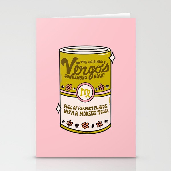 Virgo Soup Stationery Card Gallery Image 2
