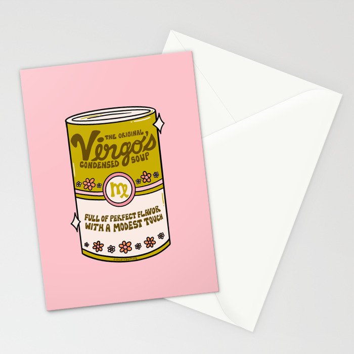 Virgo Soup Stationery Card Gallery Image 2