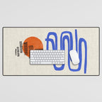 Sunset River  Desk Mat Gallery Image 1